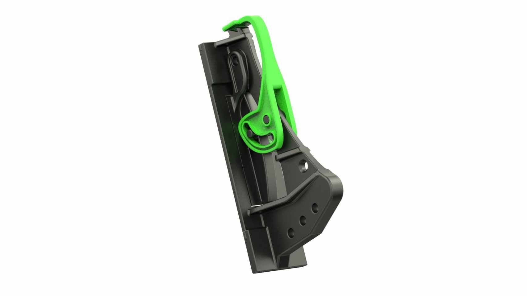 Brake Saddle Adjustment with Green Lever - Roll and Pole