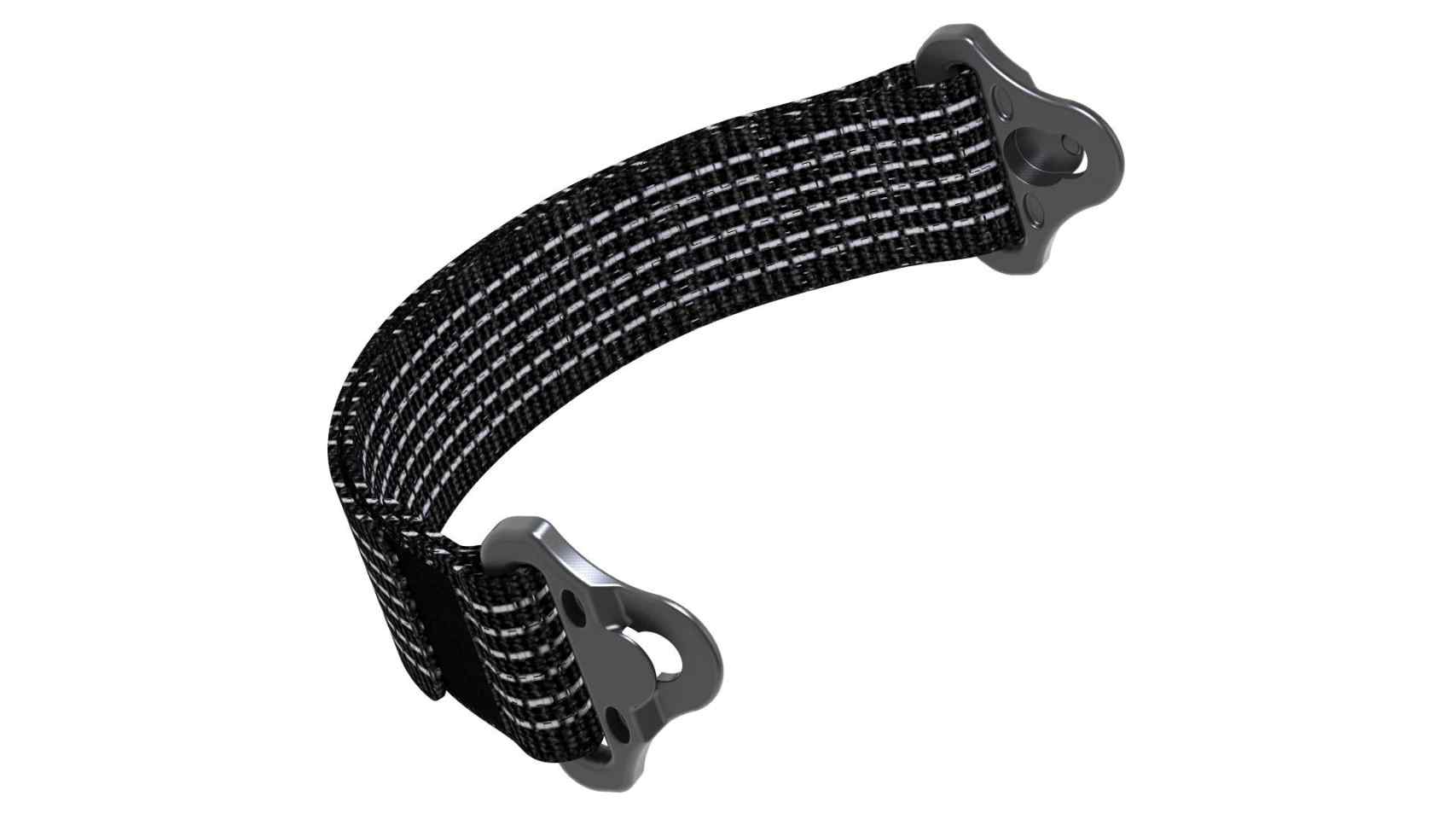 Calf Belt Reflective with Black Clips - Roll and Pole