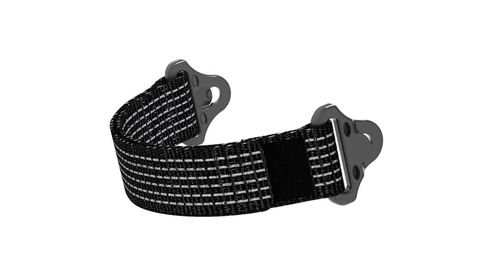 Calf Belt Reflective with Black Clips - Roll and Pole