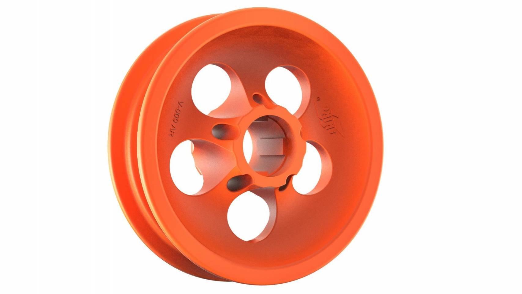 Rim 150mm/6Inch Classic Orange 5HO - Roll and Pole