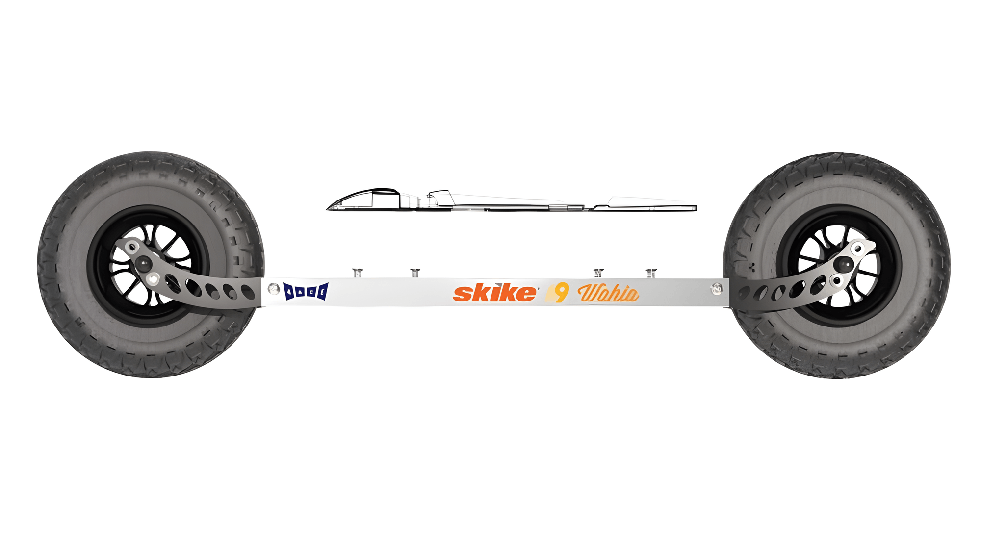 skike r9 WAHIA Rollerski 200 RLS - Roll and Pole